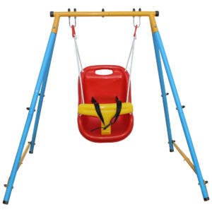 SafeSwing Toddler Metal Swing (Safety Belt Seat)