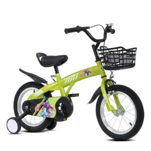 Sportster Kids Bike 16" (Training Wheels + Kickstand) - Green