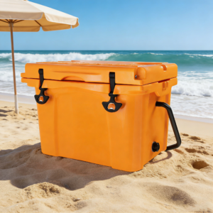 25QT Portable Hard Cooler - Orange
