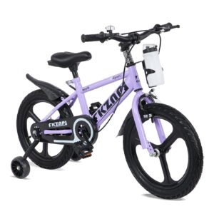 GlowRide Mag-Wheel Kids Bike 18" - Purple