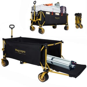 67.5" Extra-Long Utility Beach Wagon - Black