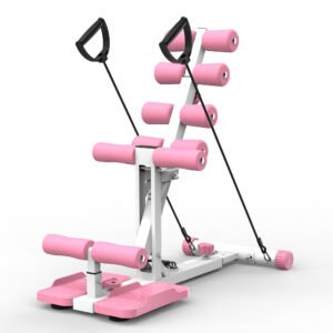GluteLift Deep Squat Machine (Resistance Bands) - Pink