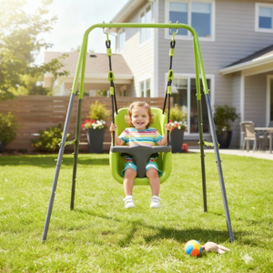 Indoor/Outdoor Baby Swing (Safety Seat)