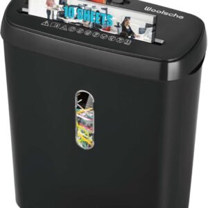 Woolsche Home Office Paper Shredder - CD & Credit Card Shredder