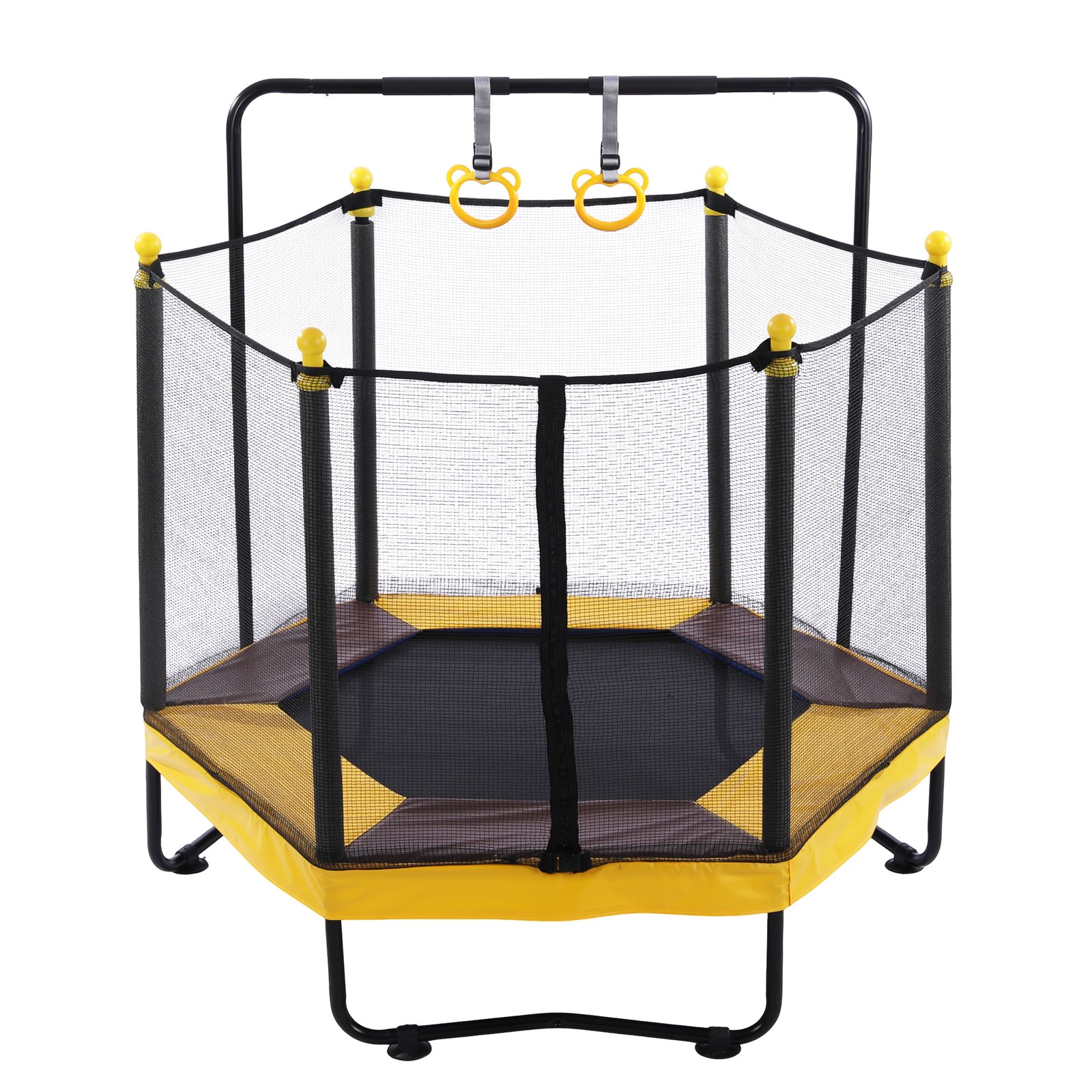 54 Inch Trampoline for Kids with Enclosure - Image 4