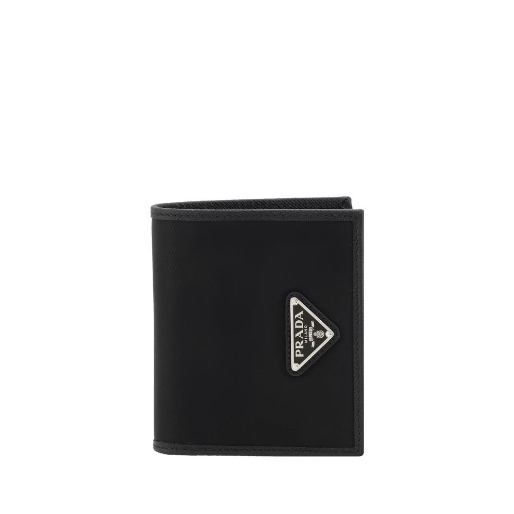 Prada Black Nylon Wallet