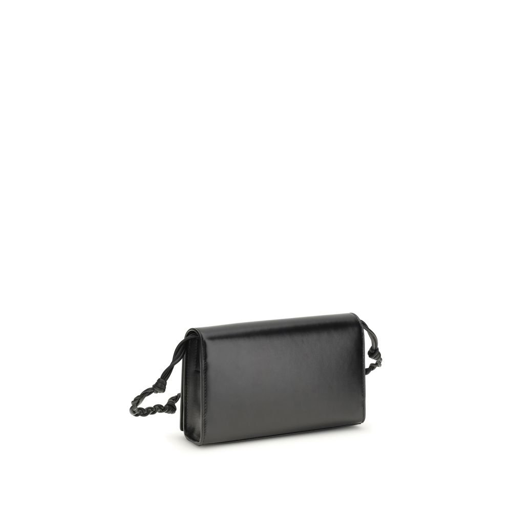 Jil Sander Black Calf Leather Bos Taurus Wallet - Image 3