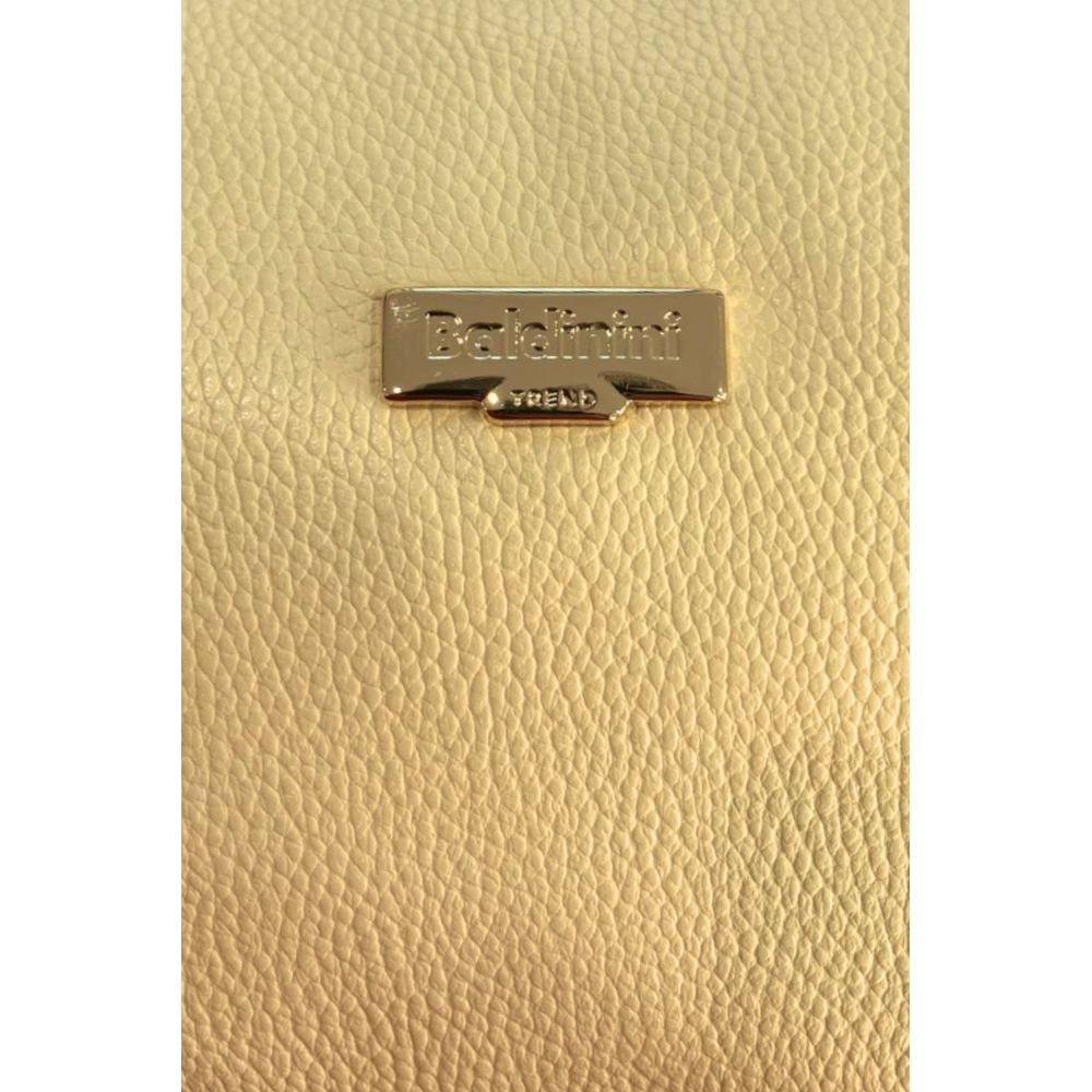 Baldinini Trend Yellow Leather Women Bag - Image 5