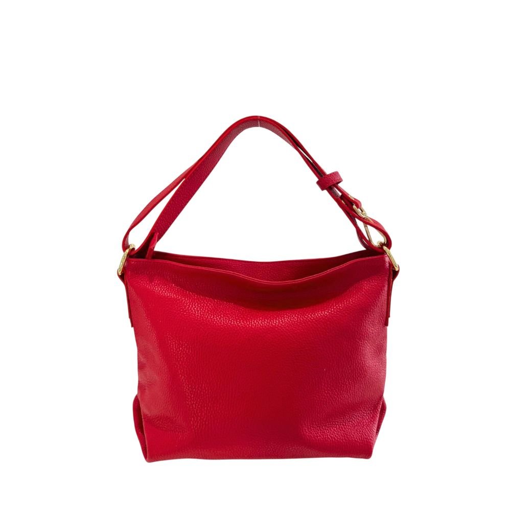 Baldinini Trend Red Leather Women Bag - Image 3