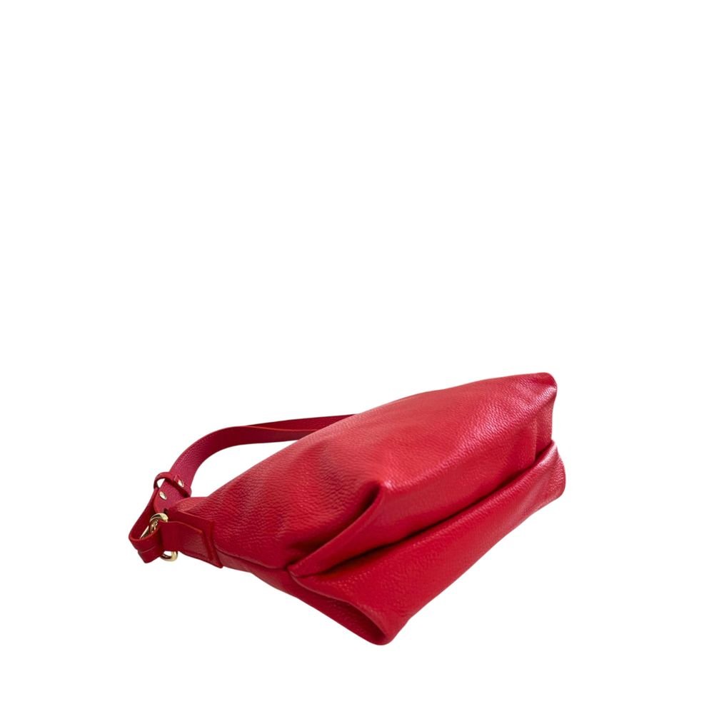 Baldinini Trend Red Leather Women Bag - Image 4