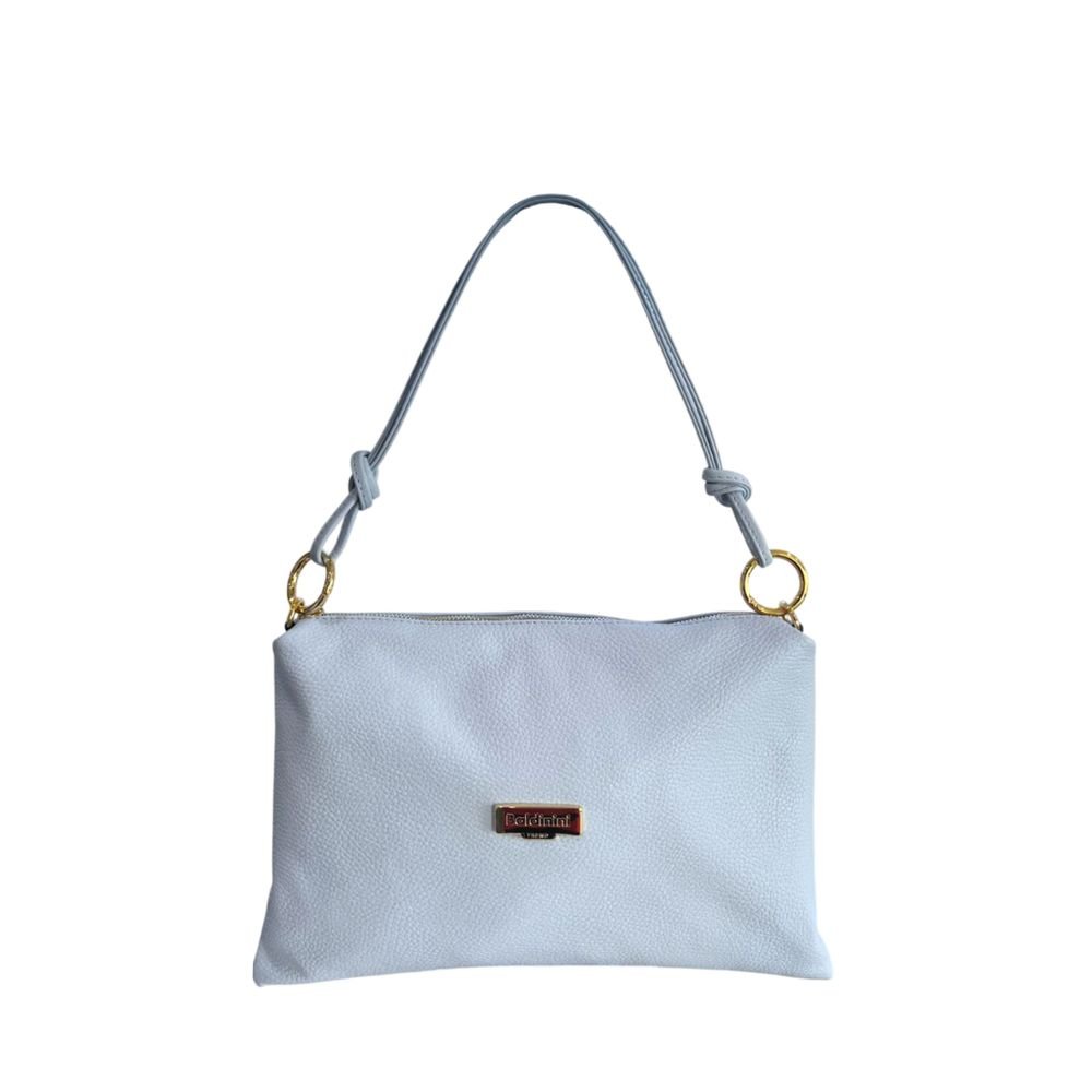 Baldinini Trend Blue Leather Women Bag