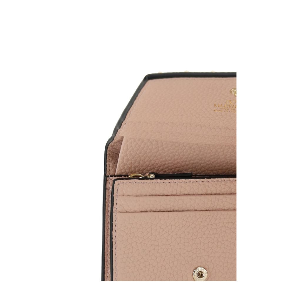 Valentino Garavani Multicolor Calf Leather Bos Taurus Wallet - Image 3