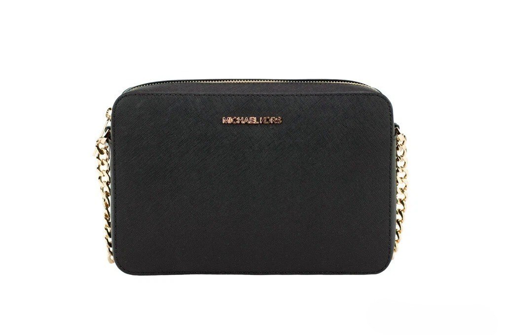 Michael Kors East West Crossbody Bag (Black/Gold)