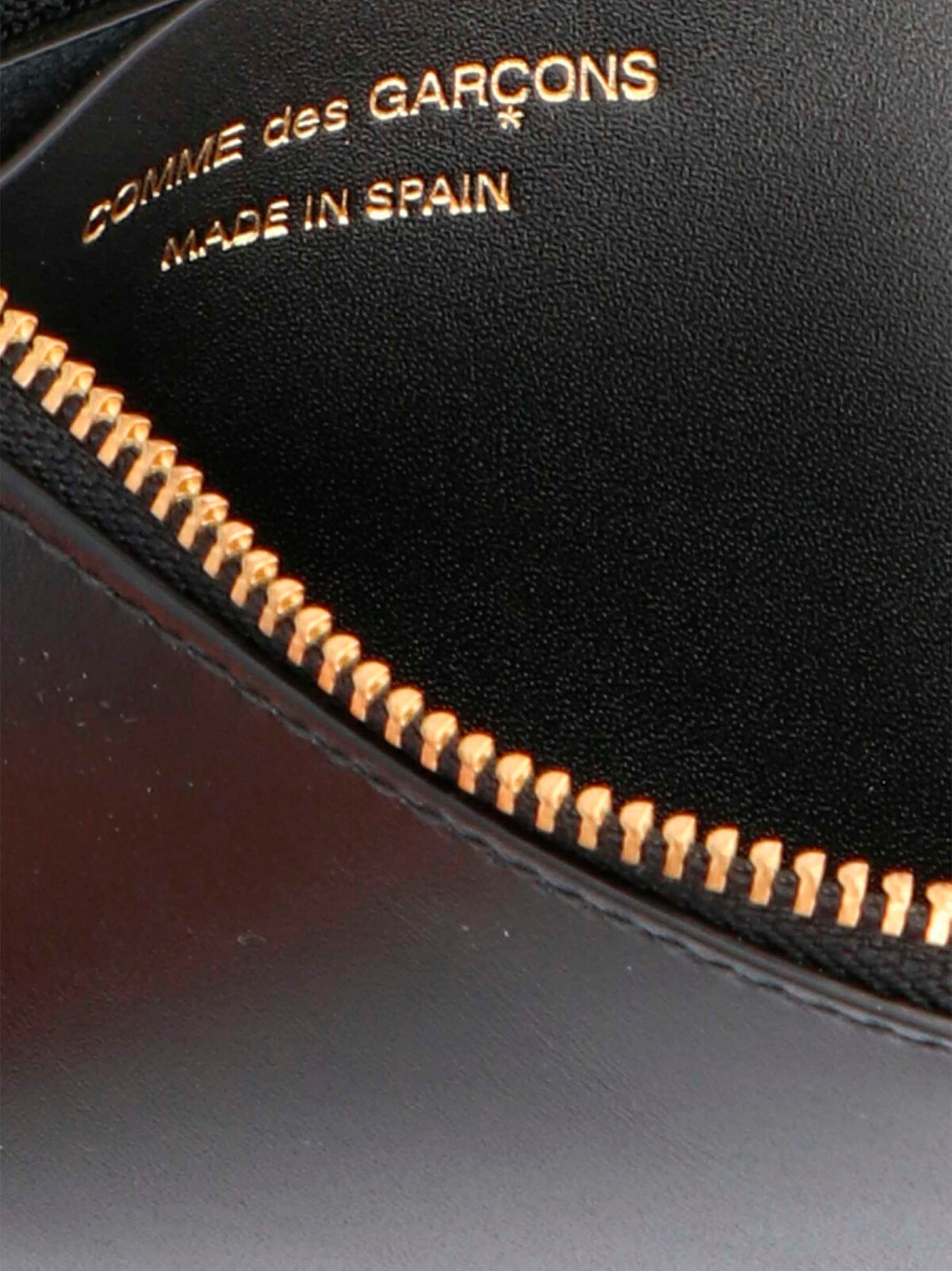 Comme Des Garçons Black Calfskin Wallet - Image 3