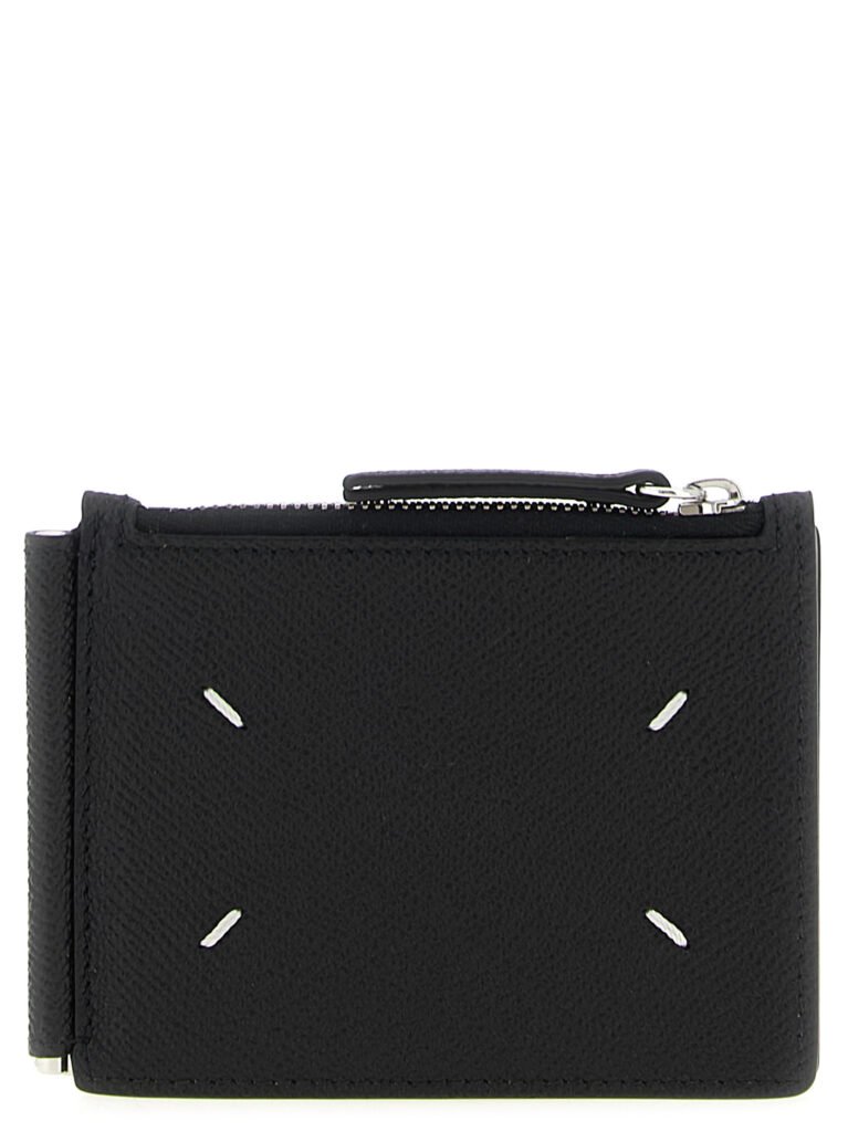 Maison Margiela Black Leather Leather Wallet