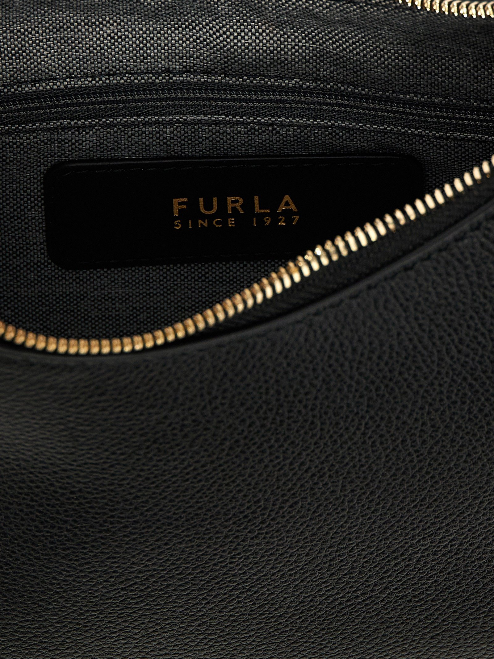 Furla Black Leather Shoulder Bag - Image 4