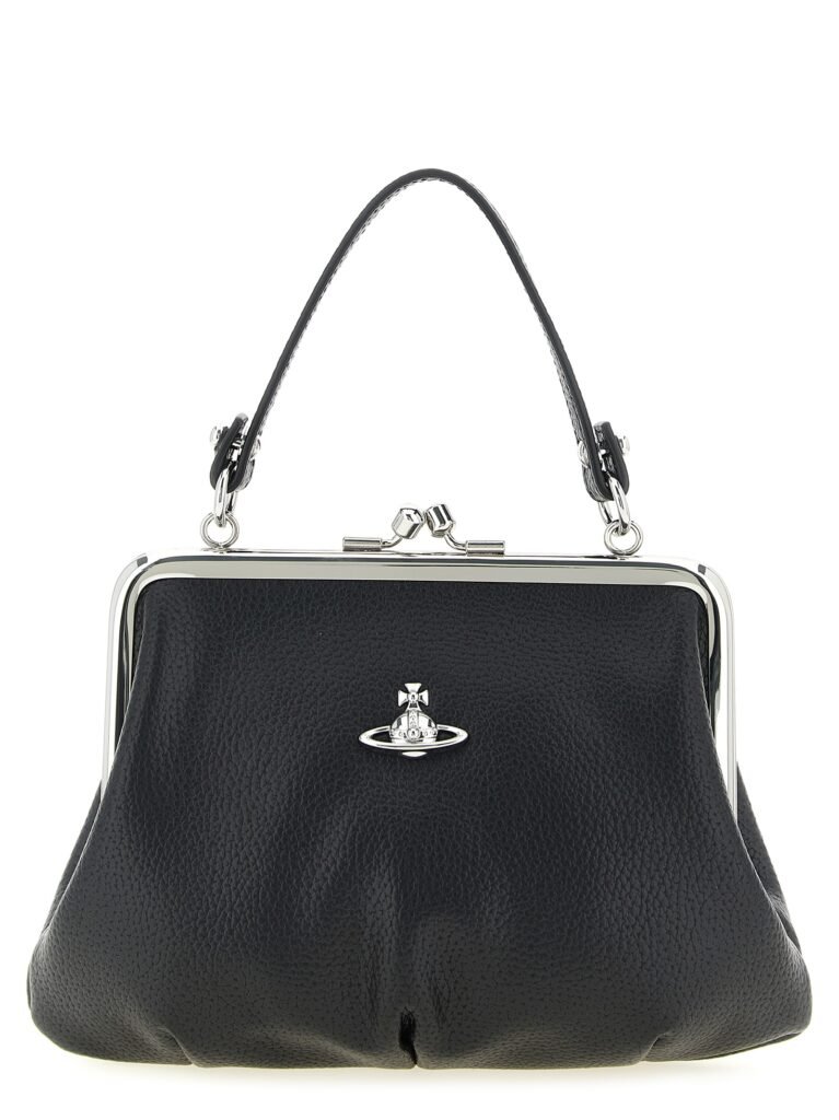 Vivienne Westwood Black Polyethylene Handbag
