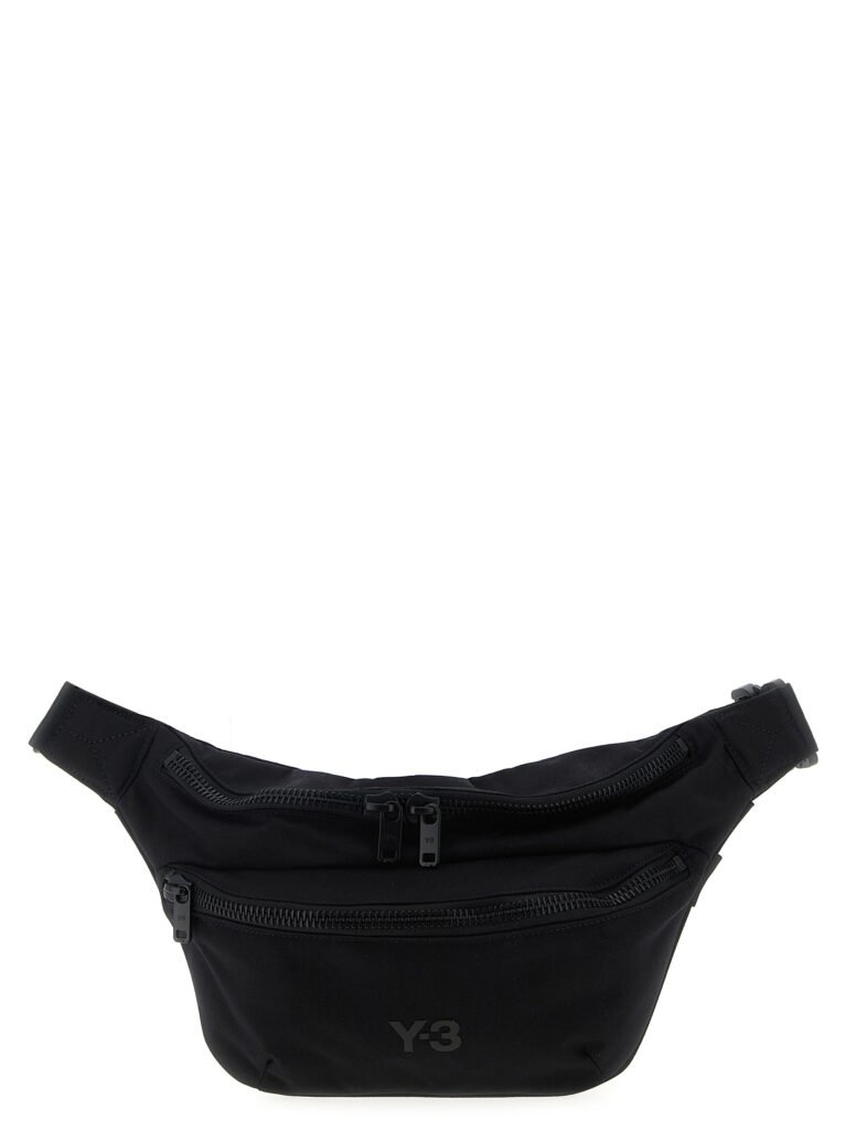 Y-3 Black Polyamide Crossbody Bag