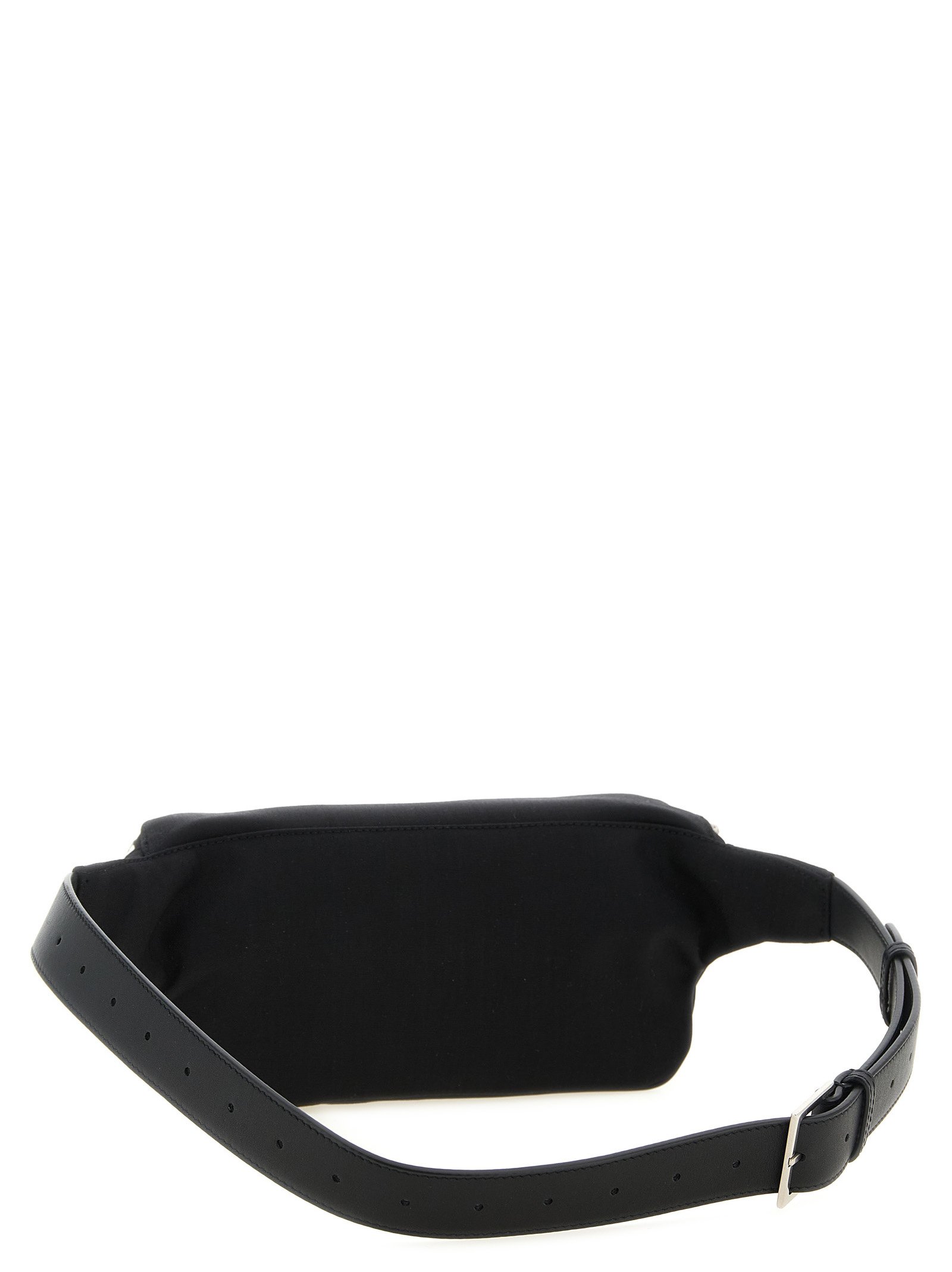 Saint Laurent Black Lamb Leather Crossbody Bag - Image 2