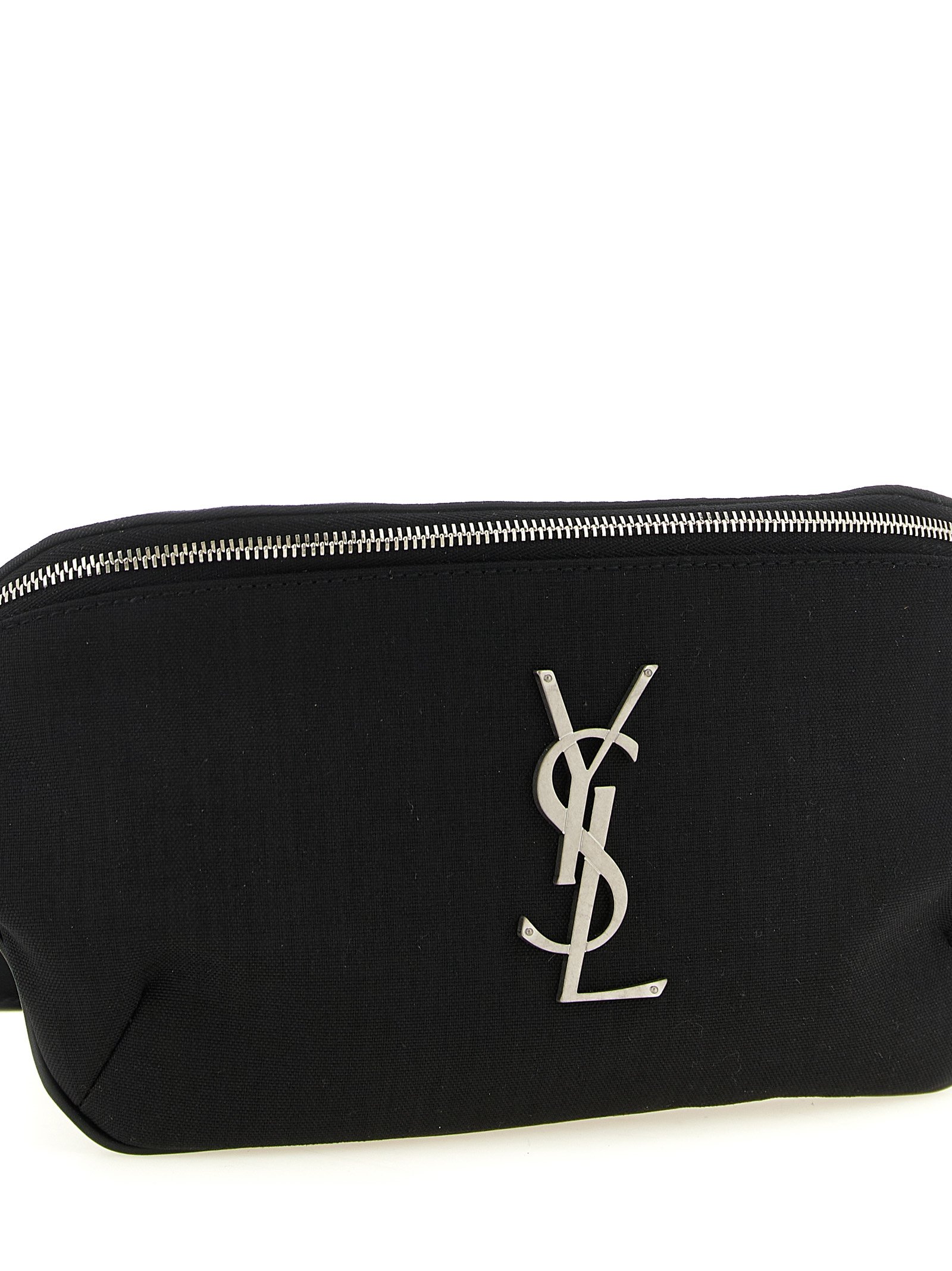 Saint Laurent Black Lamb Leather Crossbody Bag - Image 3