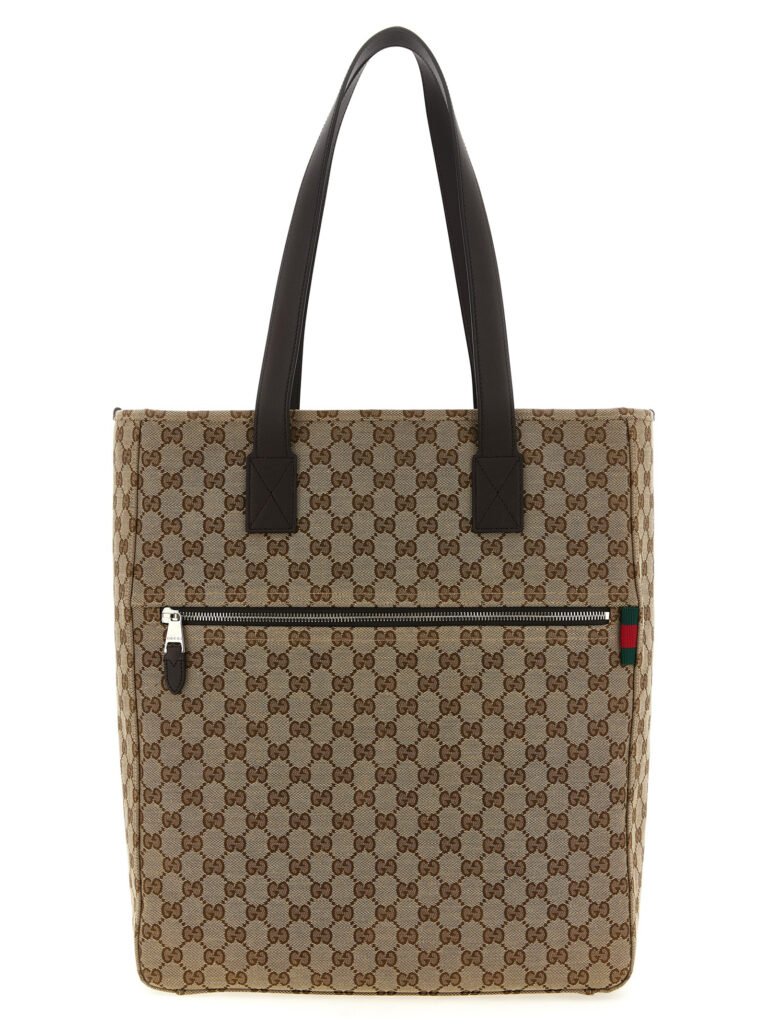 Gucci Brown Polyester Shoulder Bag