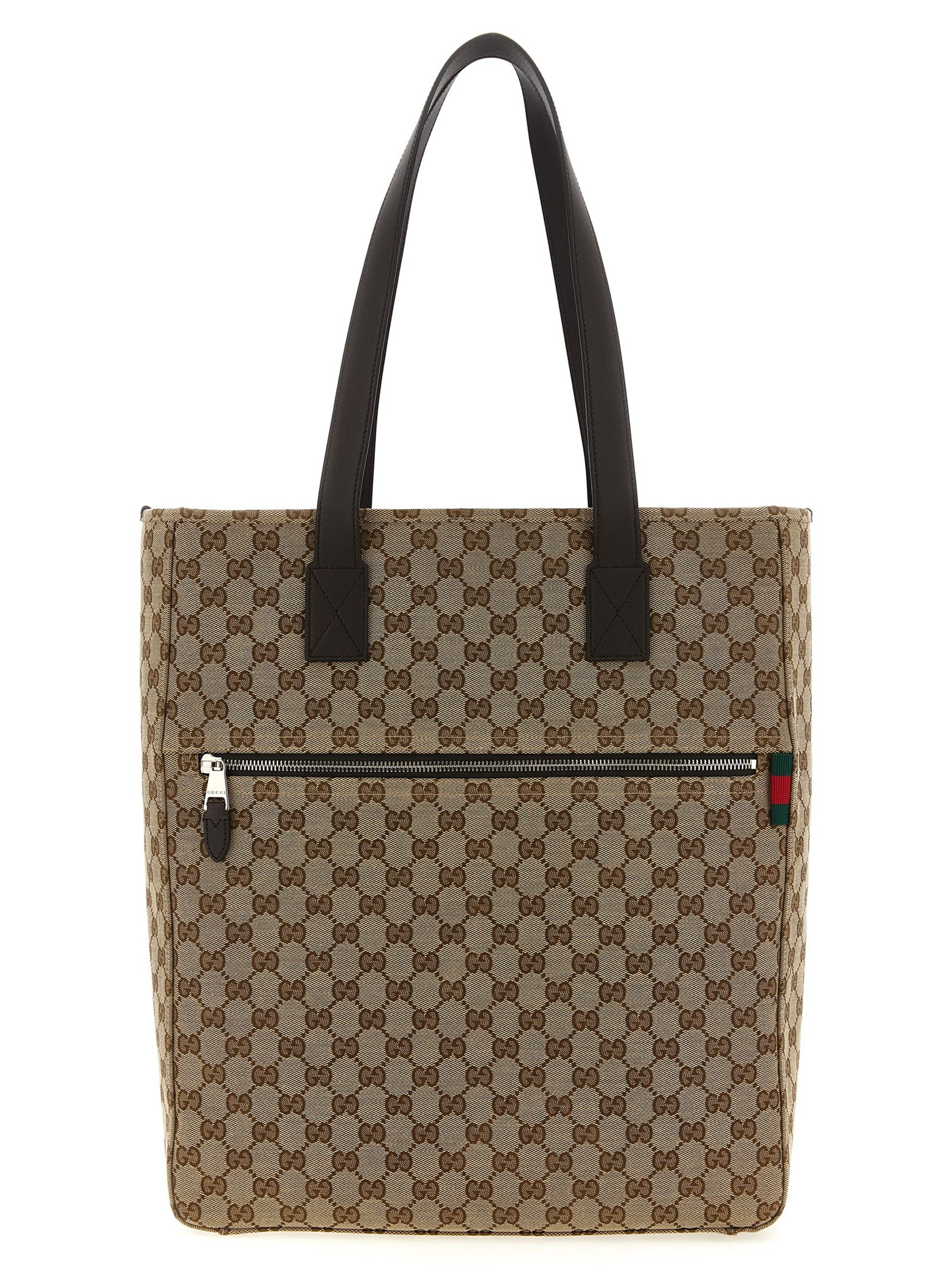 Gucci Brown Polyester Shoulder Bag