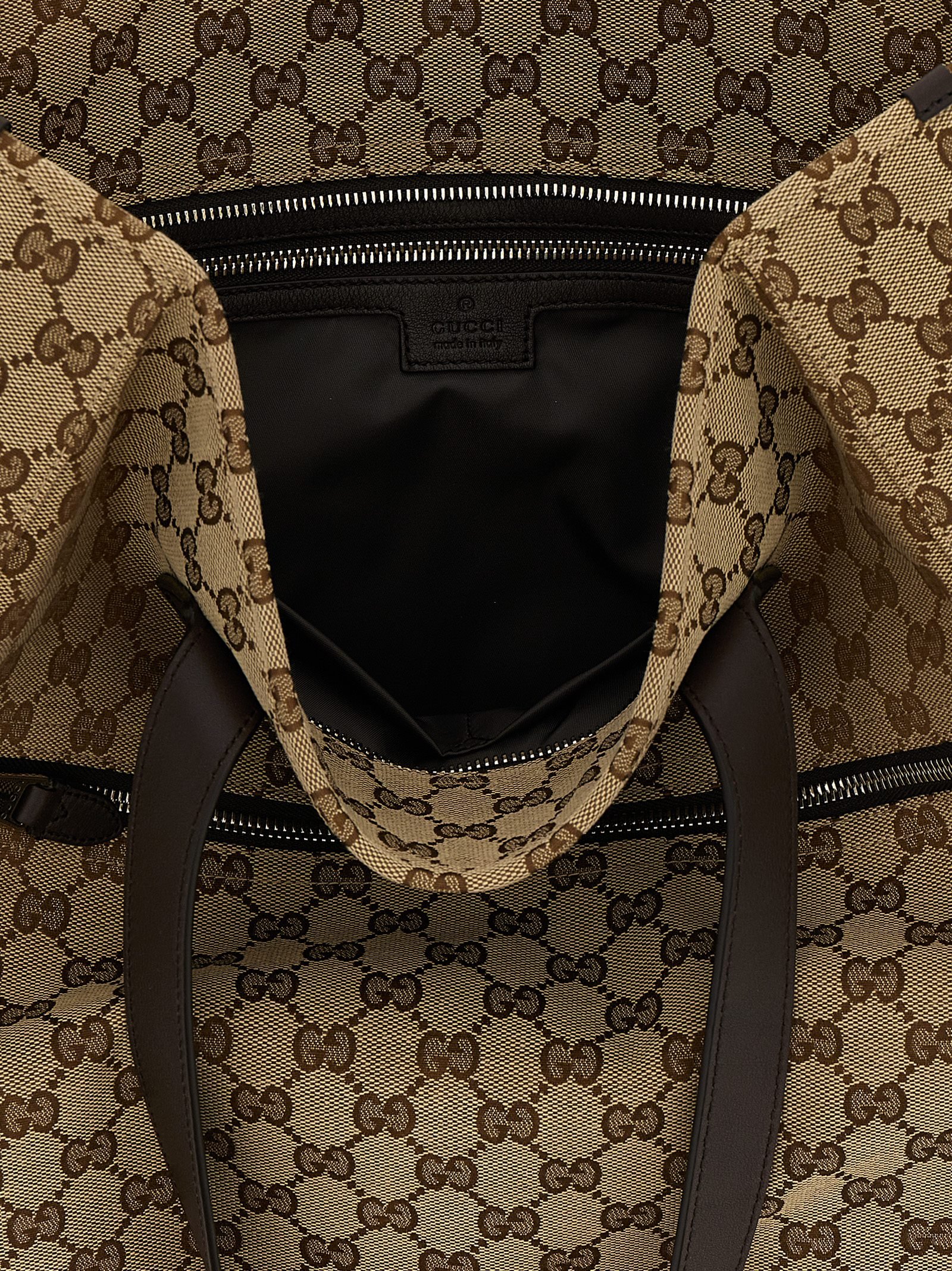 Gucci Brown Polyester Shoulder Bag - Image 4