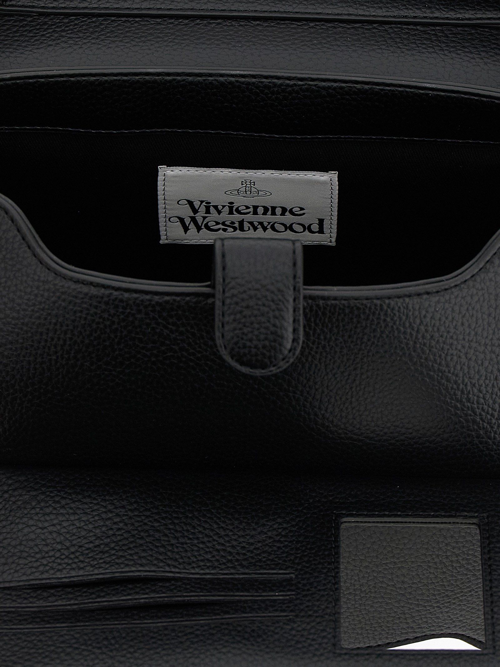 Vivienne Westwood Black Polyethylene Shoulder Bag - Image 4