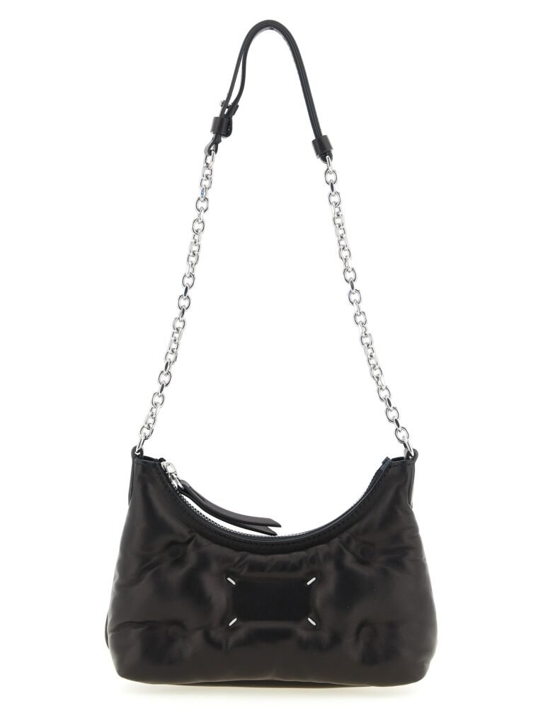Maison Margiela Black Lamb Leather Shoulder Bag