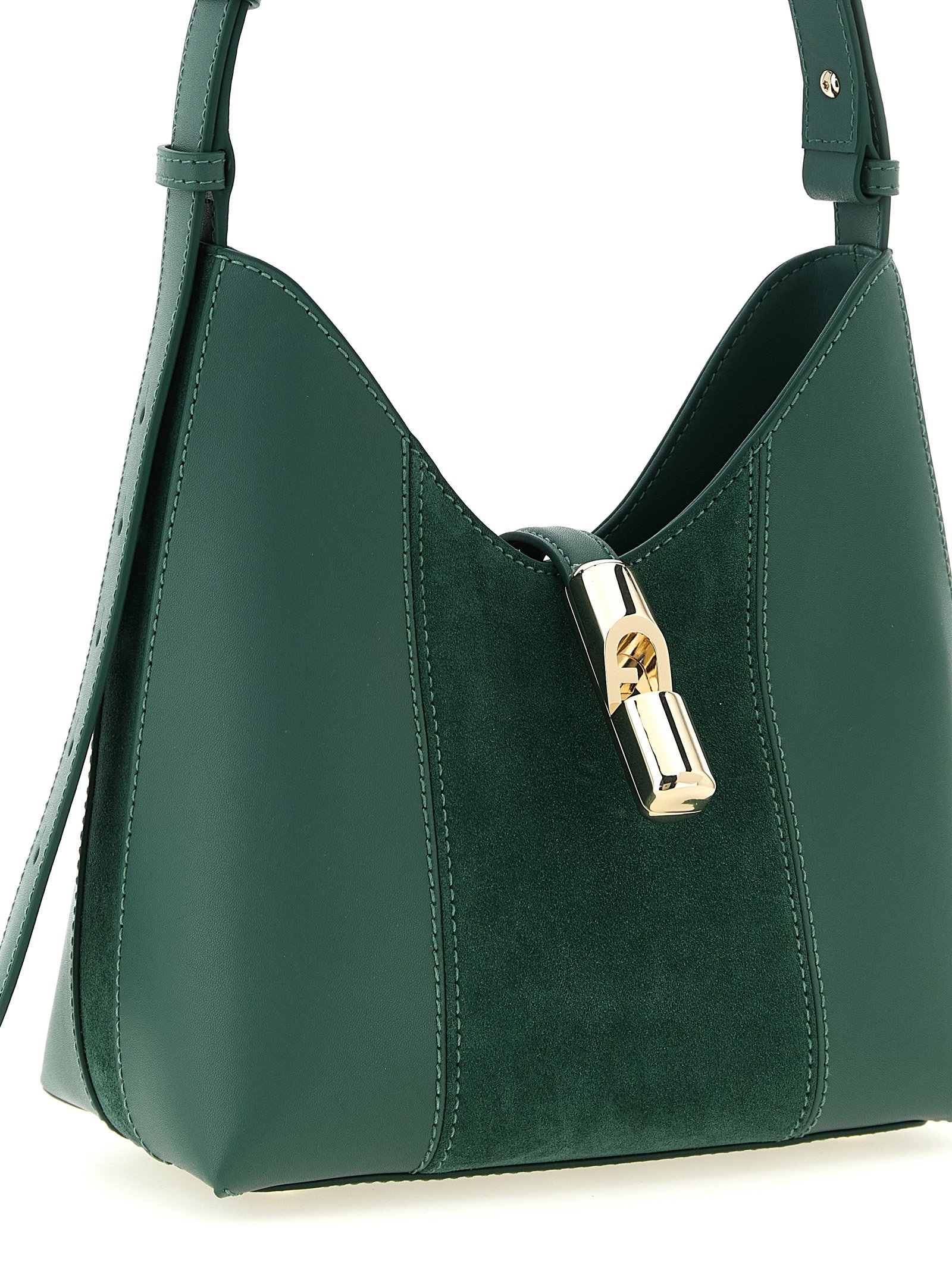 Furla Bicolor Calfskin Shoulder Bag - Image 3