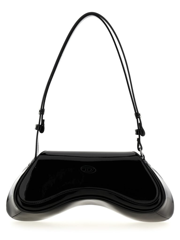 Diesel Black Polyethylene Shoulder Bag