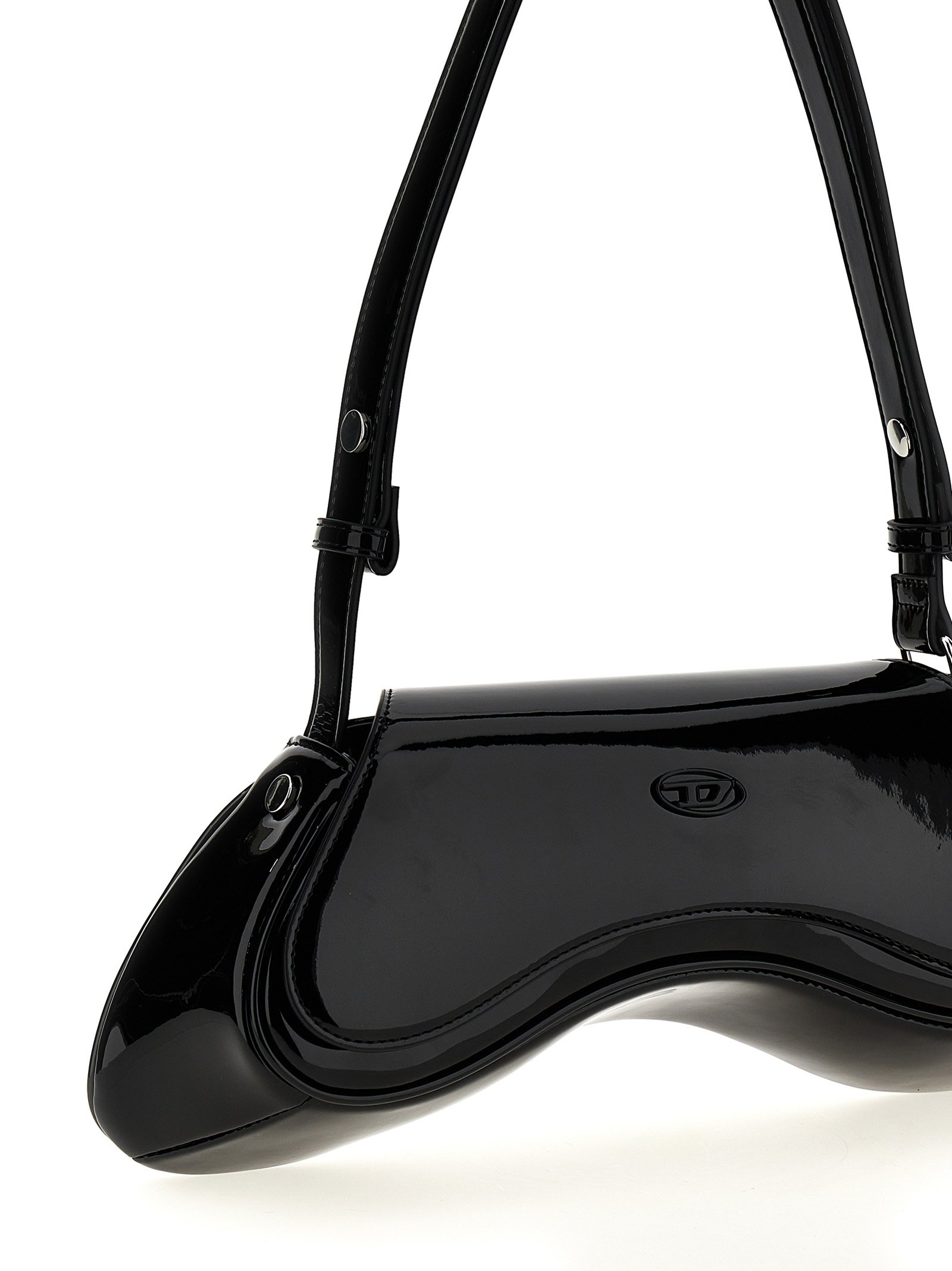 Diesel Black Polyethylene Shoulder Bag - Image 3