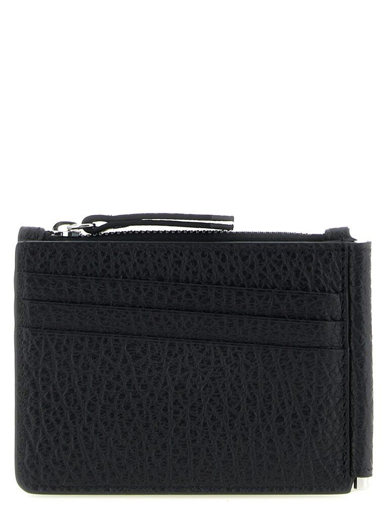 Maison Margiela Black Calfskin Leather Wallet