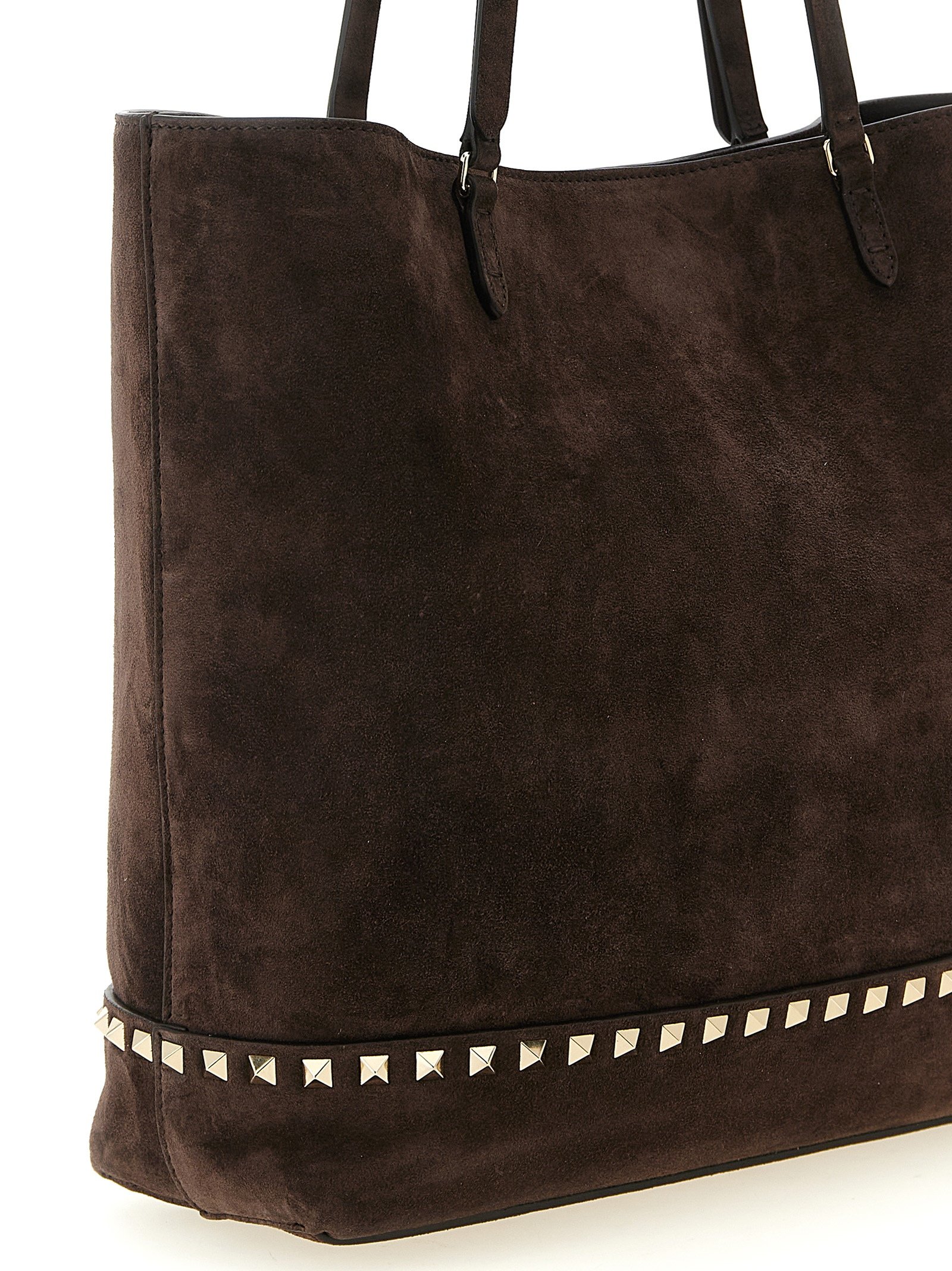 Valentino Garavani Brown Calfskin Shoulder Bag - Image 3