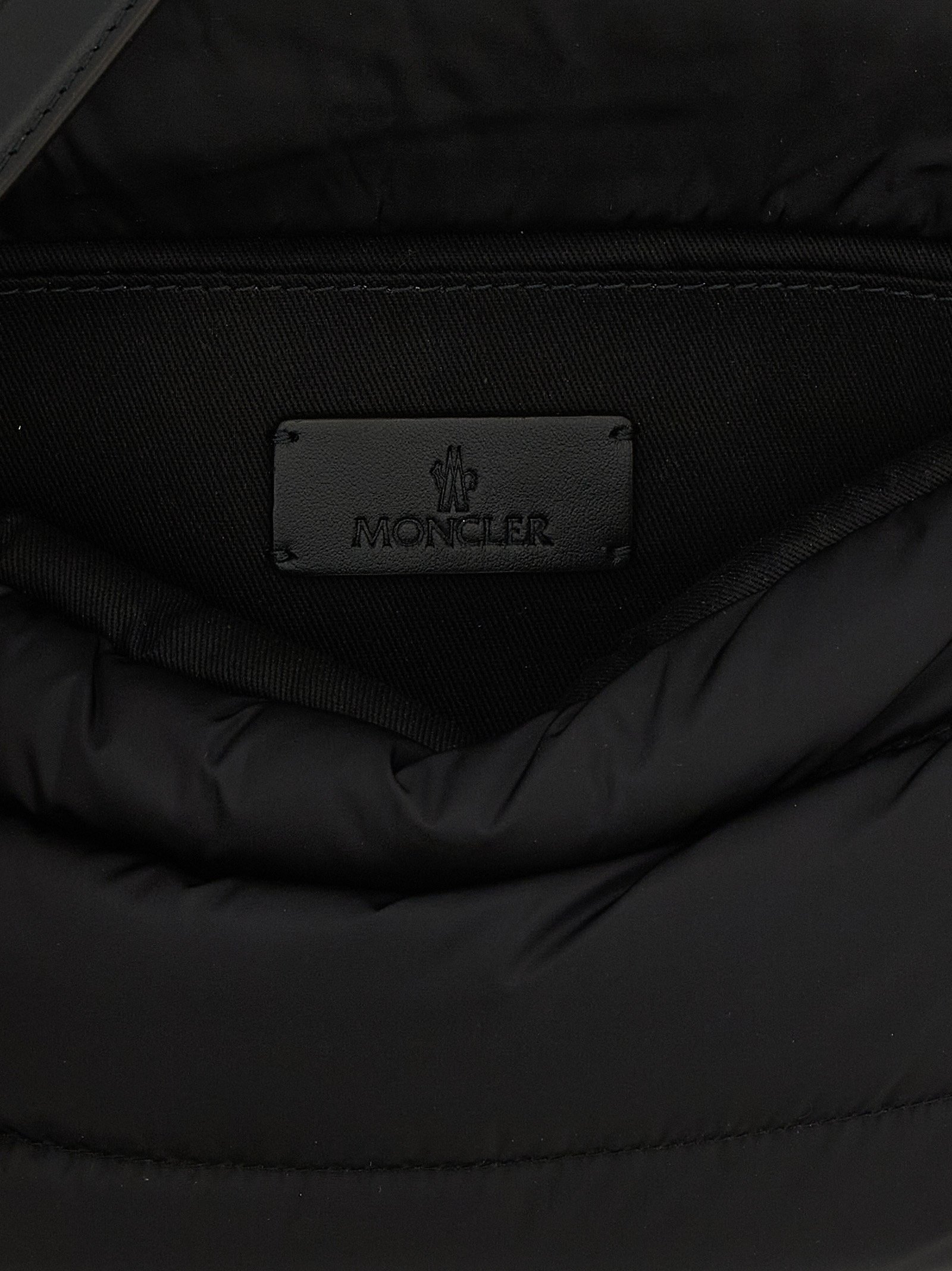 Moncler Black Polyamide Shoulder Bag - Image 4