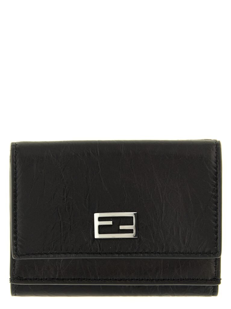 Fendi Black Calfskin Cardholder
