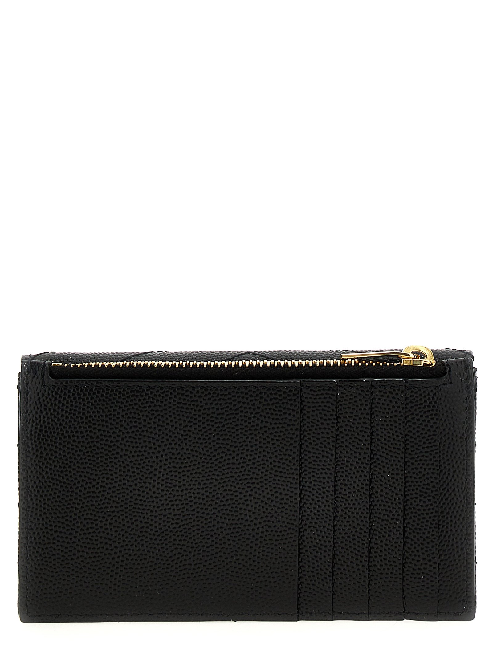 Saint Laurent Black Calfskin Cardholder - Image 2