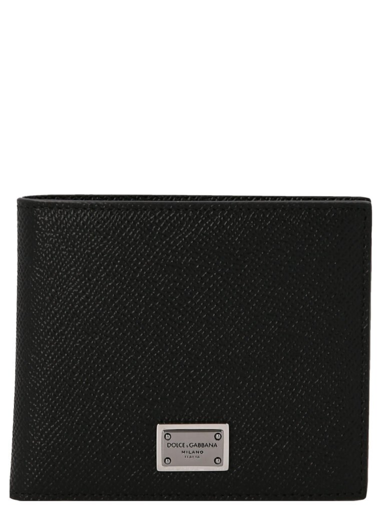Dolce & Gabbana Black Calfskin Wallet