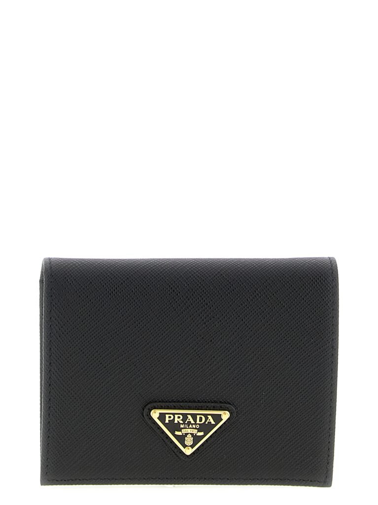 Prada Black Calfskin Cardholder