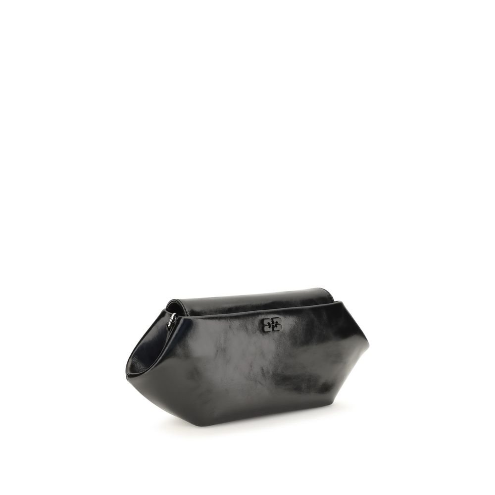Ganni Black Polyethylene Shoulder Bag - Image 2