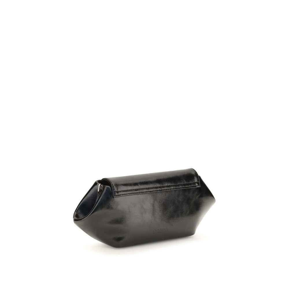 Ganni Black Polyethylene Shoulder Bag - Image 3