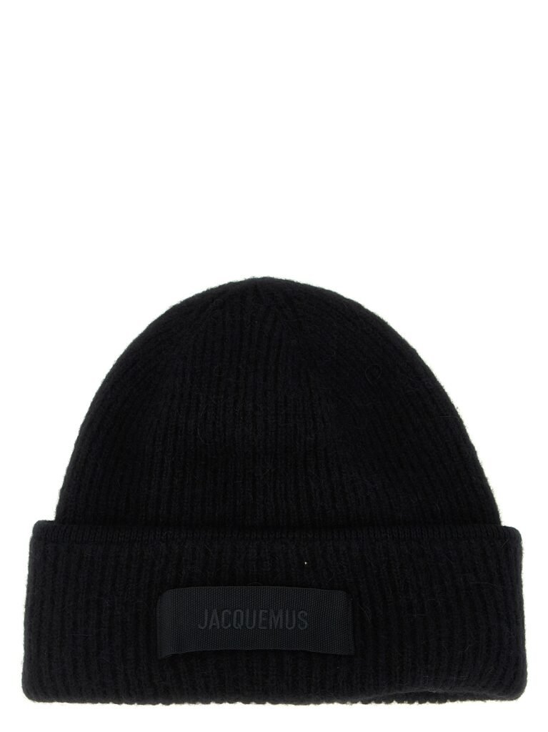 Jacquemus Black Wool Beanie