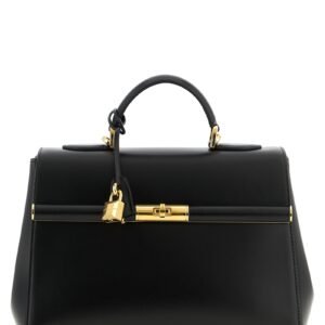 Dolce & Gabbana Black Lamb Leather Handbag