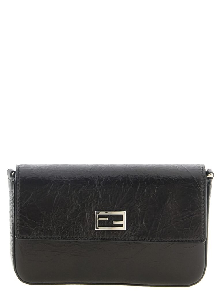 Fendi Black Calfskin Cardholder