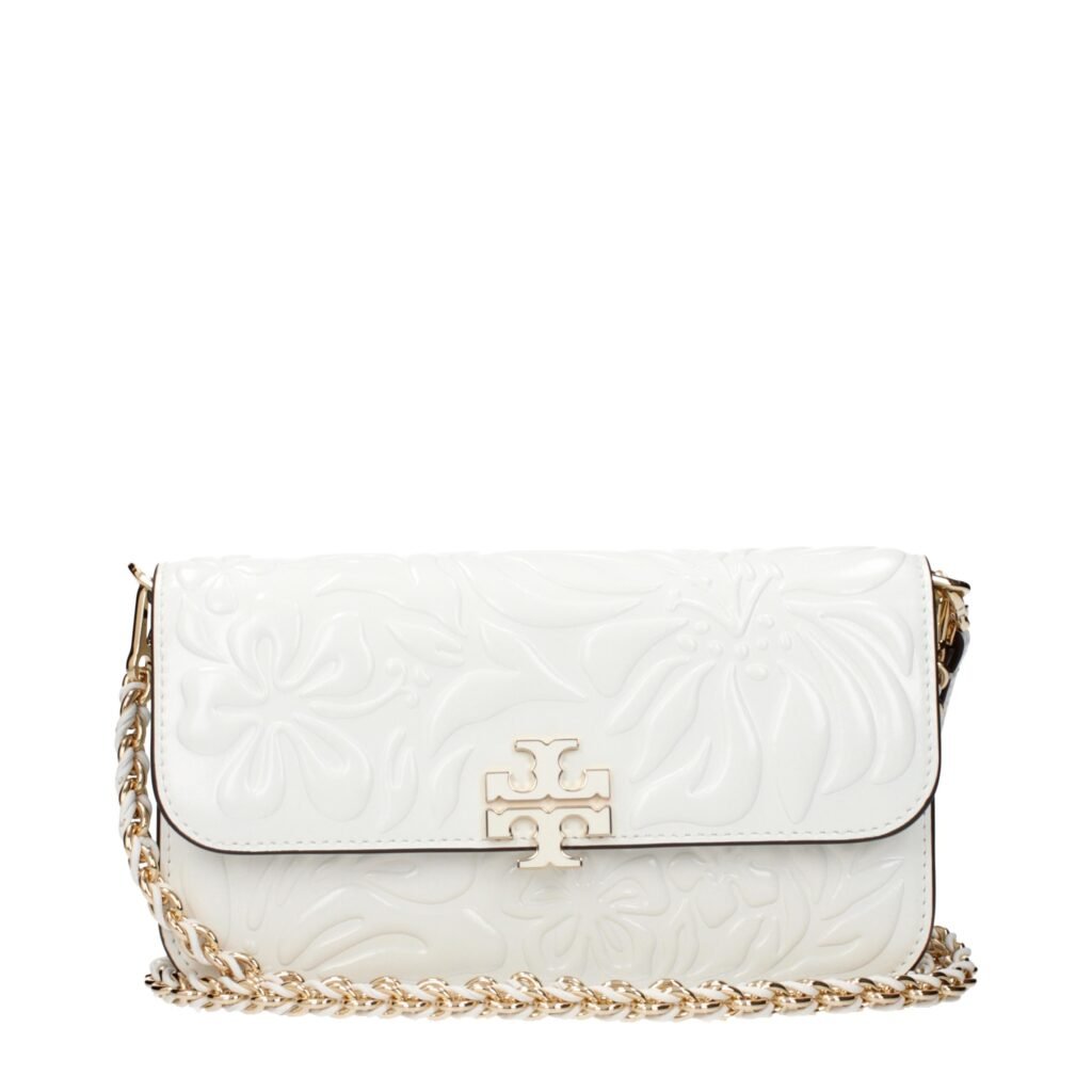 Tory Burch White Leather Handbag