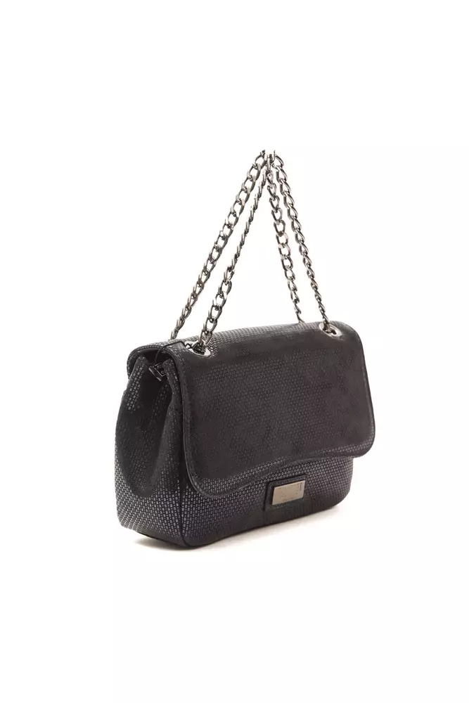 Pompei Donatella Blue Leather Women Crossbody Bag - Image 2