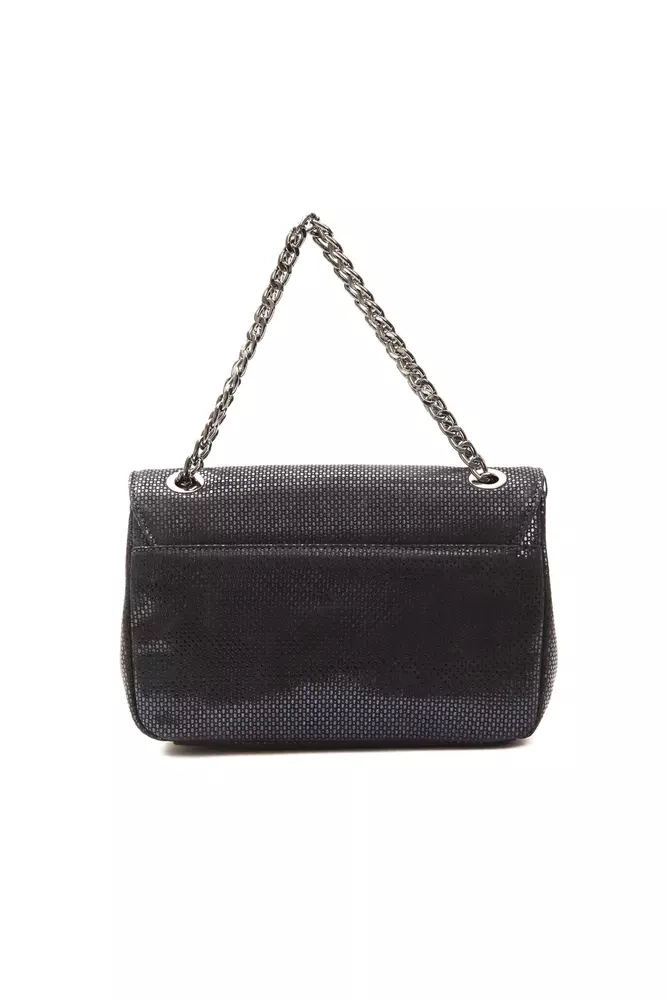 Pompei Donatella Blue Leather Women Crossbody Bag - Image 3