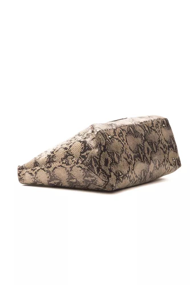 Brown Leather Women Shoulder Bag - Image 4