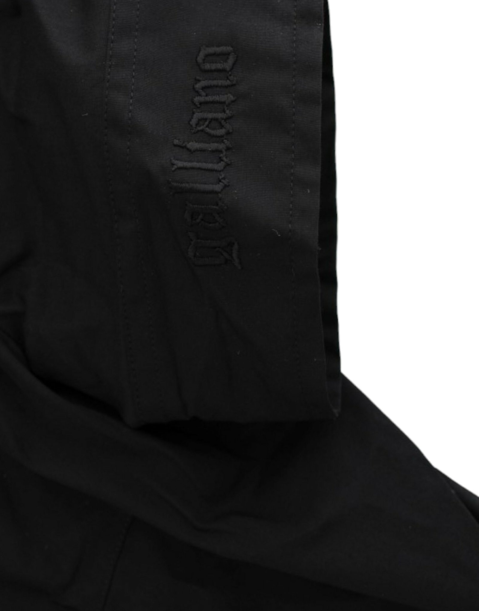 Black cotton shirt top - Image 8