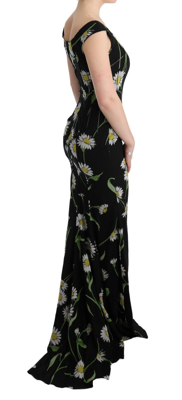 Sunflower Silk Stretch Sheath Dress - Image 4